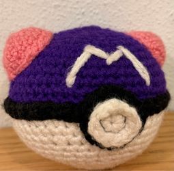 Pokemon Crocheted Knit Master Ball