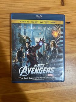 Marvel's: The Avengers, 3D Blu-Ray/Blu-Ray/DVD Set No Digital Used Good Condition $10 Meet Up In Irving @dfwgoods