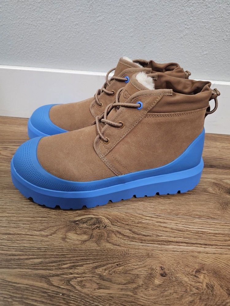 New Ugg Neumel Weather Hybrid Waterproof Boots Chestnut 1143991 Men’s Size 9