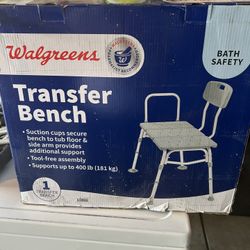 Walgreens Transfer Bench