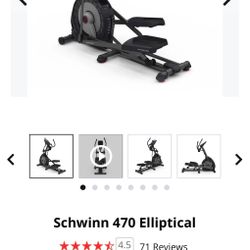 SCHWINN 470 ELLIPTICAL BRAND NEW. ALREADY ASSEMBLED. 