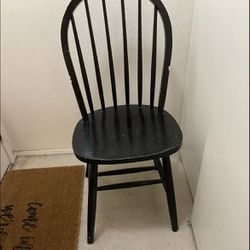 FREE Black Kitchen Chairs