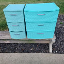 Sterlite weave storage drawer containers