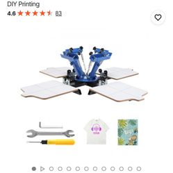 Screen Printing Machine & Heat Press