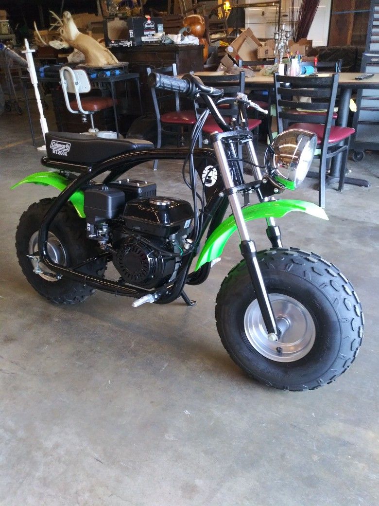 coleman ct200u mini bike needs motor Minibike owner installs engine in CT200U-EX