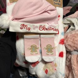 Brand New Baby Christmas Blanket 