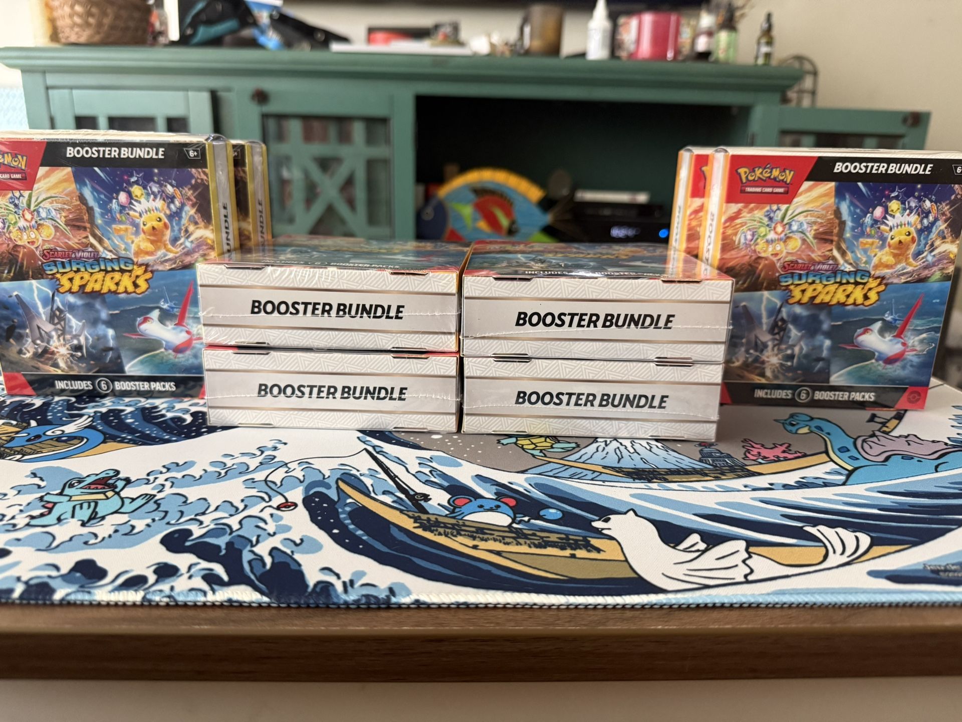 Pokemon Surging Sparks Booster Bundles!! 🔥
