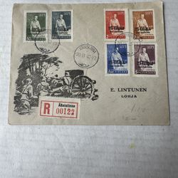 Karelia Wartime Cover Of President Mannerheim 