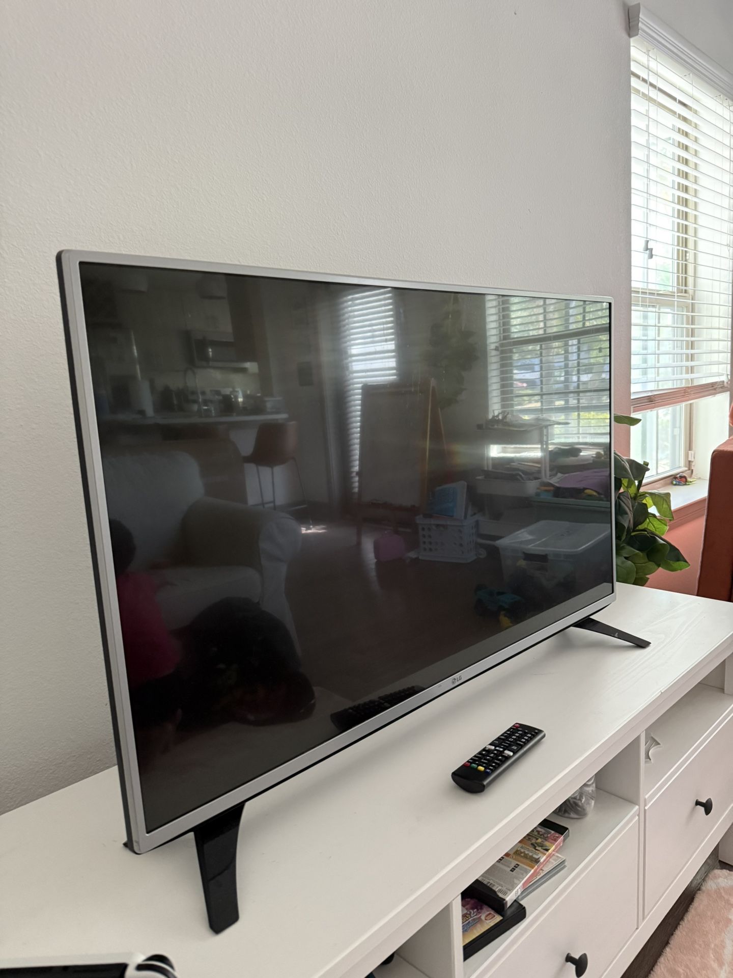 LG 43” HD Smart TV