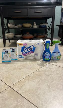 Scott Toilet Paper, Febreze, Dawn, Glade