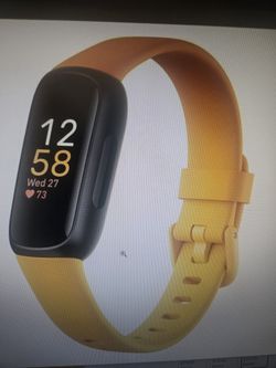 Fitbit Inspire 3-  Black/ Morning Glow