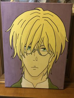 Ash Lynx Canvas Painting 12''x16'' My Daughter Painting