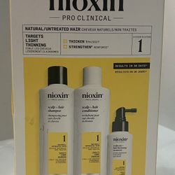 Nioxin Scalp + Hair Thickening System Kits | For Natural, Colored, & Damaged Hair with Light to Progressed Thinning