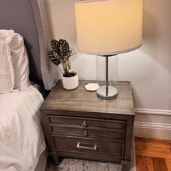 Grey Night Stands Matching - 2 