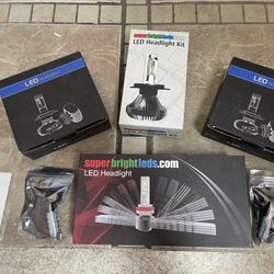 2012 Chevy Silverado - Led HeadLights And Bulbs NIB