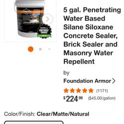 Concrete and Masonry Sealer 