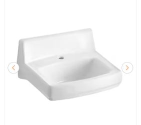 Greenwich 20.8 in. x 18.25 in. Wall Mounted Bathroom Sink in White Vitreous China