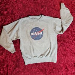 GRAY NASA SWEATSHIRT!
