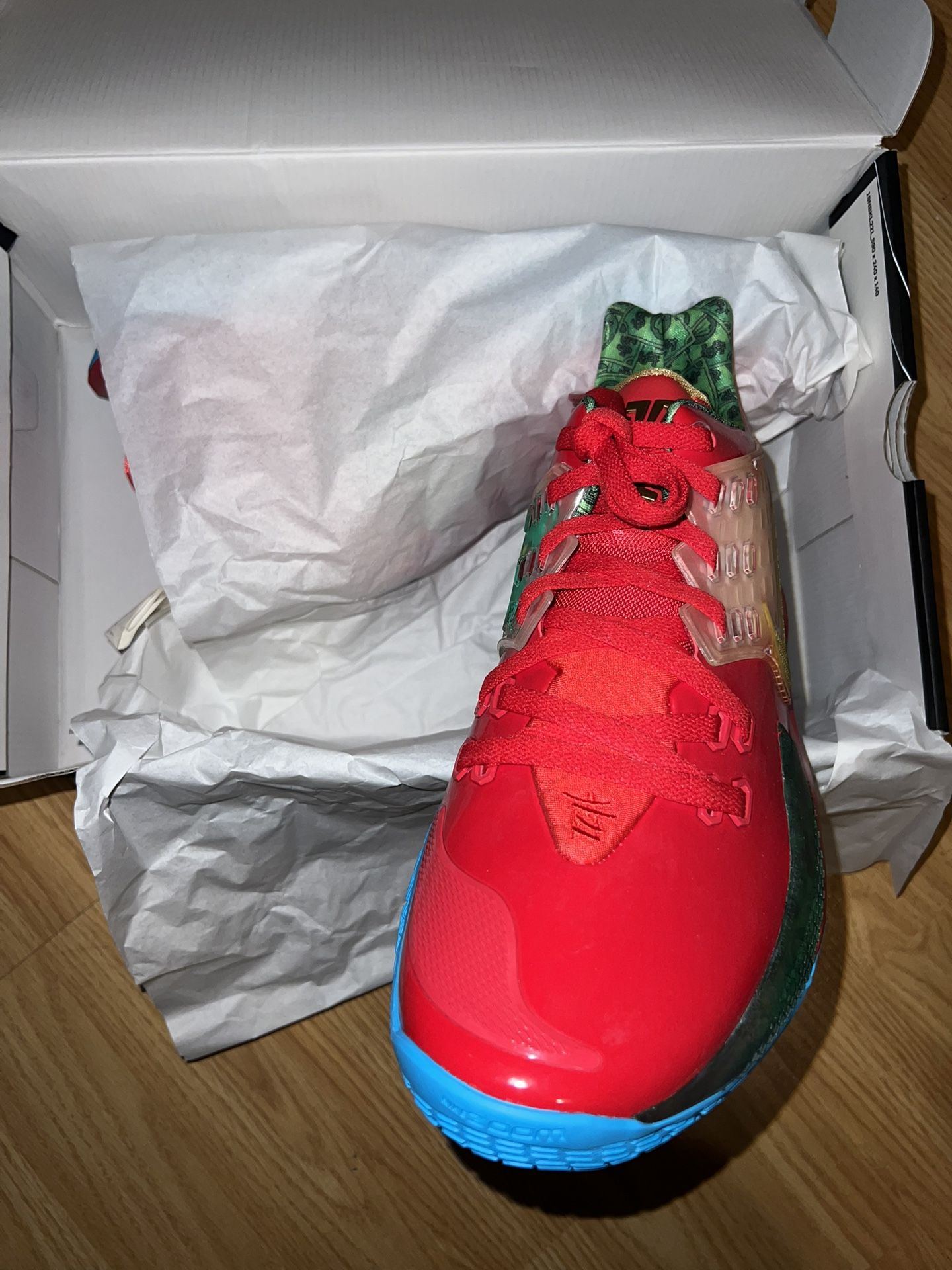 BRAND NEW NIKE KYRIE SPONGEBOB MR KRABS SIZE 13 $400