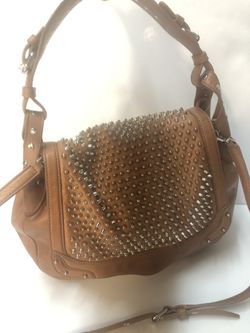Rebecca Minkoff Studded Leatger Hobo Purse