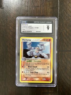 Machamp 11/108 EX Power Keepers Holo Pokemon TCG LOW POP 🚩💪