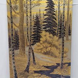 Zlatoust Vintage Metal Art Plaque made in USSR