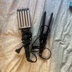 hair straightener and crimper