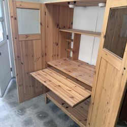 Wood Cabinet 