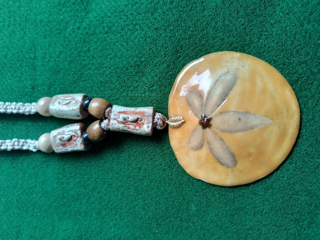 Sand Dollar Necklaces $20 Each