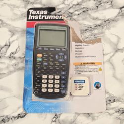 NEW - Texas Instruments TI- 83 Plus Graphing Calculator (DAMAGED PACKAGING)