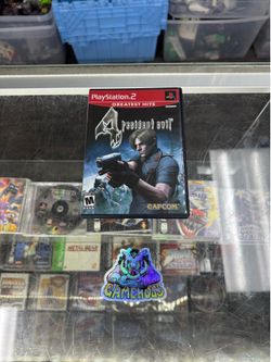 Resident Evil 4 Ps2 $30-$35 Each Gamehogs 11am-7pm