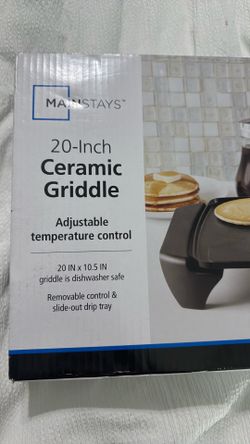 NEW 20 Inch Ceramic Griddle
