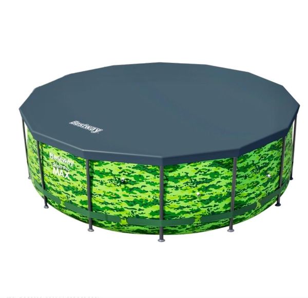 Brand New Bestway Steel Pro MAX Camo 14' x 48" Frame Swimming Pool Set. No Down Payment / No