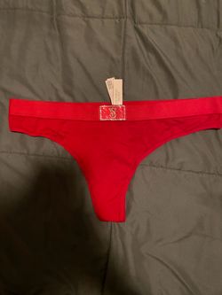 Victoria's Secret red thong underwear in XL