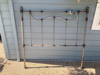 Pottery Barn headboard, footboard and frame