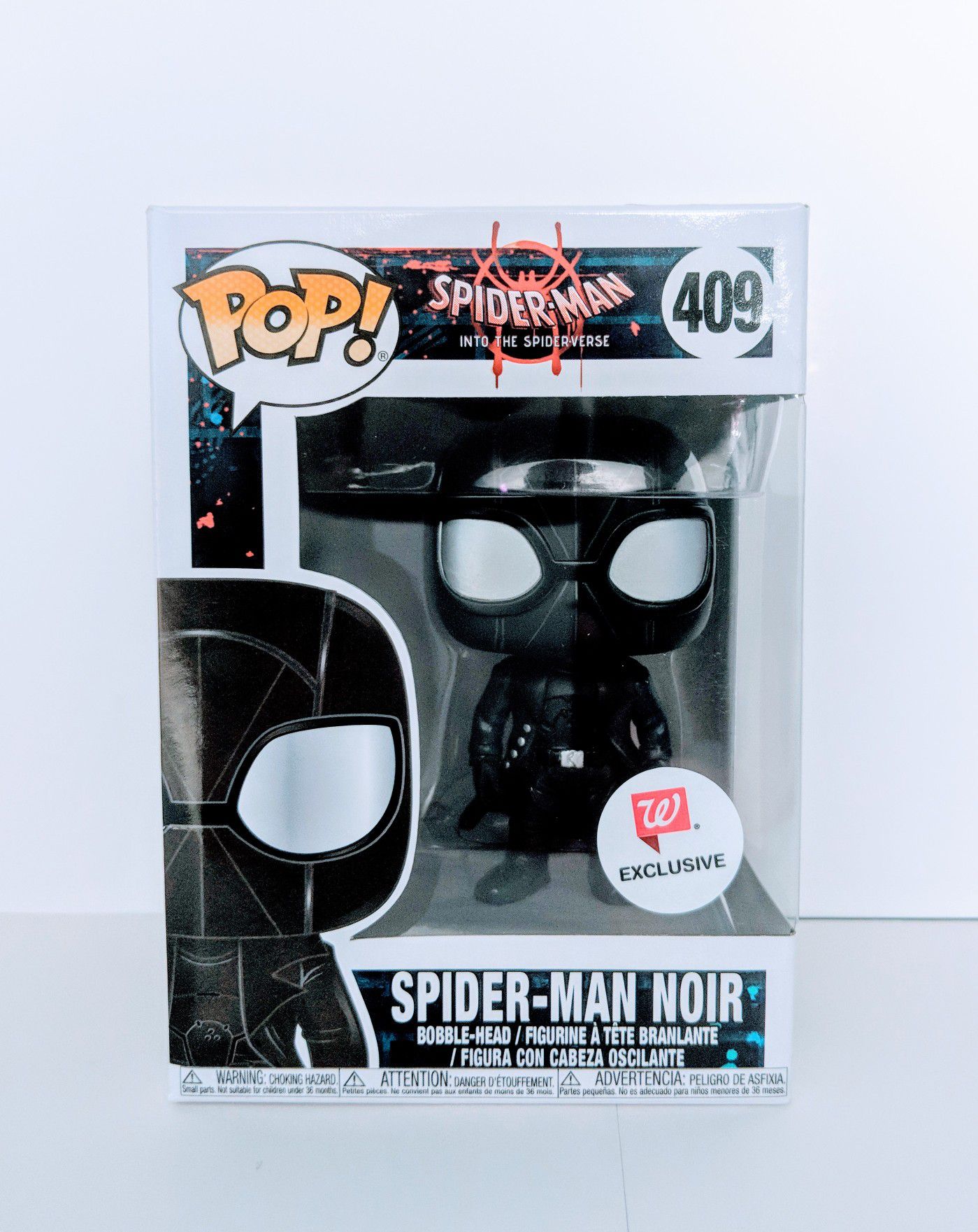 Funko Pop! Vinyl: Marvel - Spider-Man Noir - Walgreens (WG) (Exclusive)  #409 for sale online