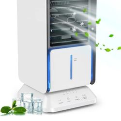 Portable Air Conditioner, Mini Oscillating Air Conditioner Personal Small Air