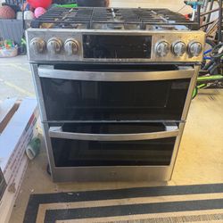 GE Range Double Oven Gas