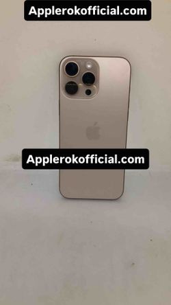 iPhone 16 pro Max