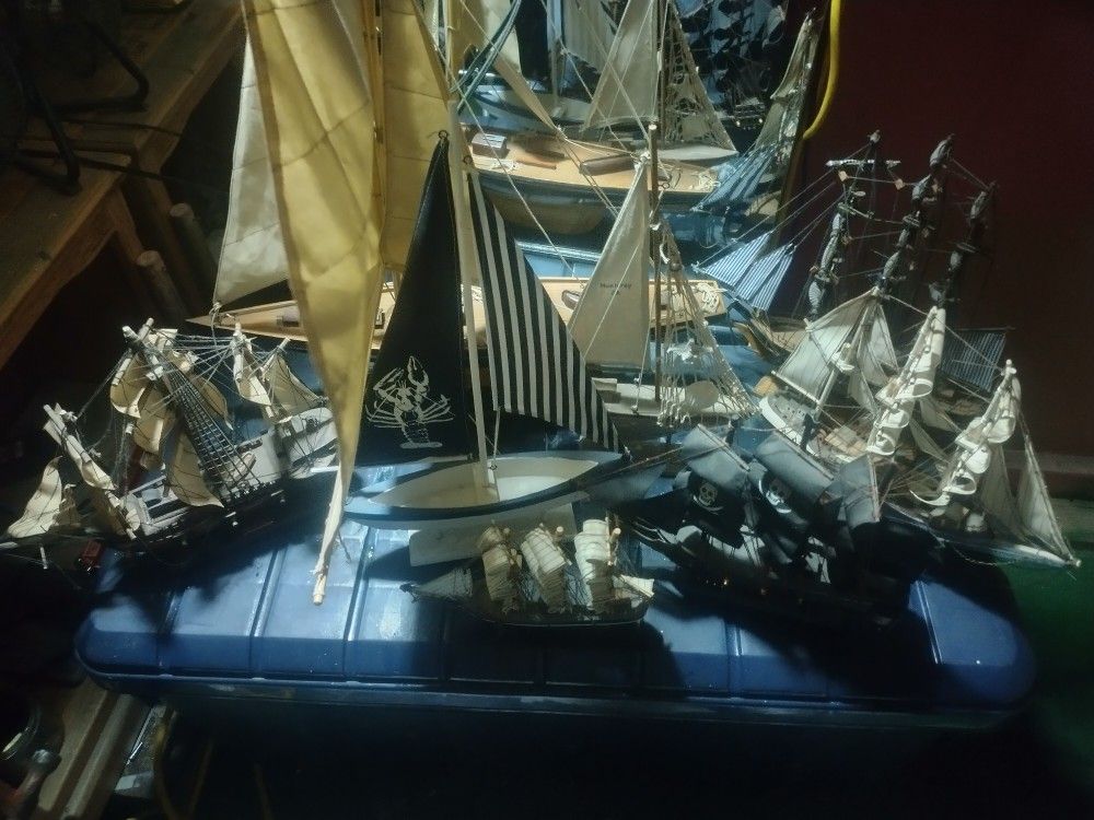 Ships Sail Boats