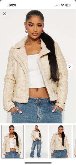 Fashion Nova Beige Jacket
