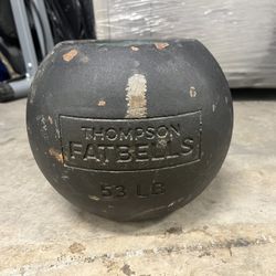 Thompson Fatbells 53 lb Kettlebell - Russian Style