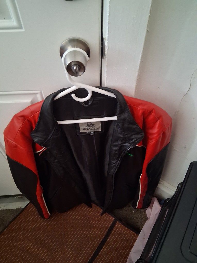 MOTORCYCLE LEATHER JACKET