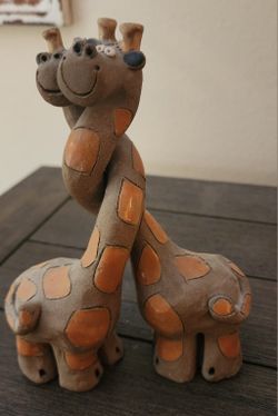 REDUCED! Hugging Giraffe Set