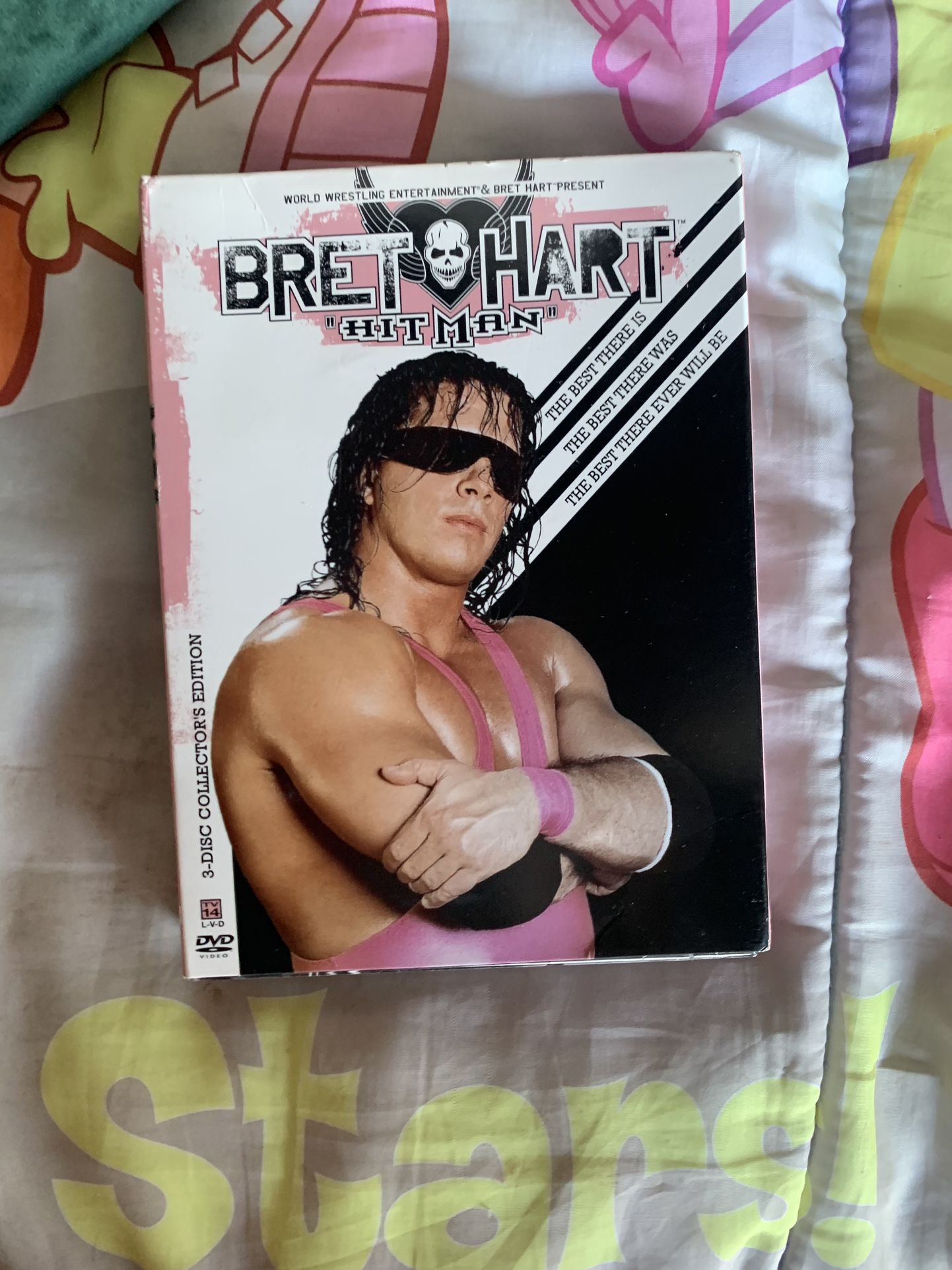 Bret The Hitman Hart 3 Disc Collectors Edition Dvd