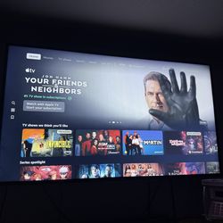 FREE NEC TV - 48” with remote & sound bar