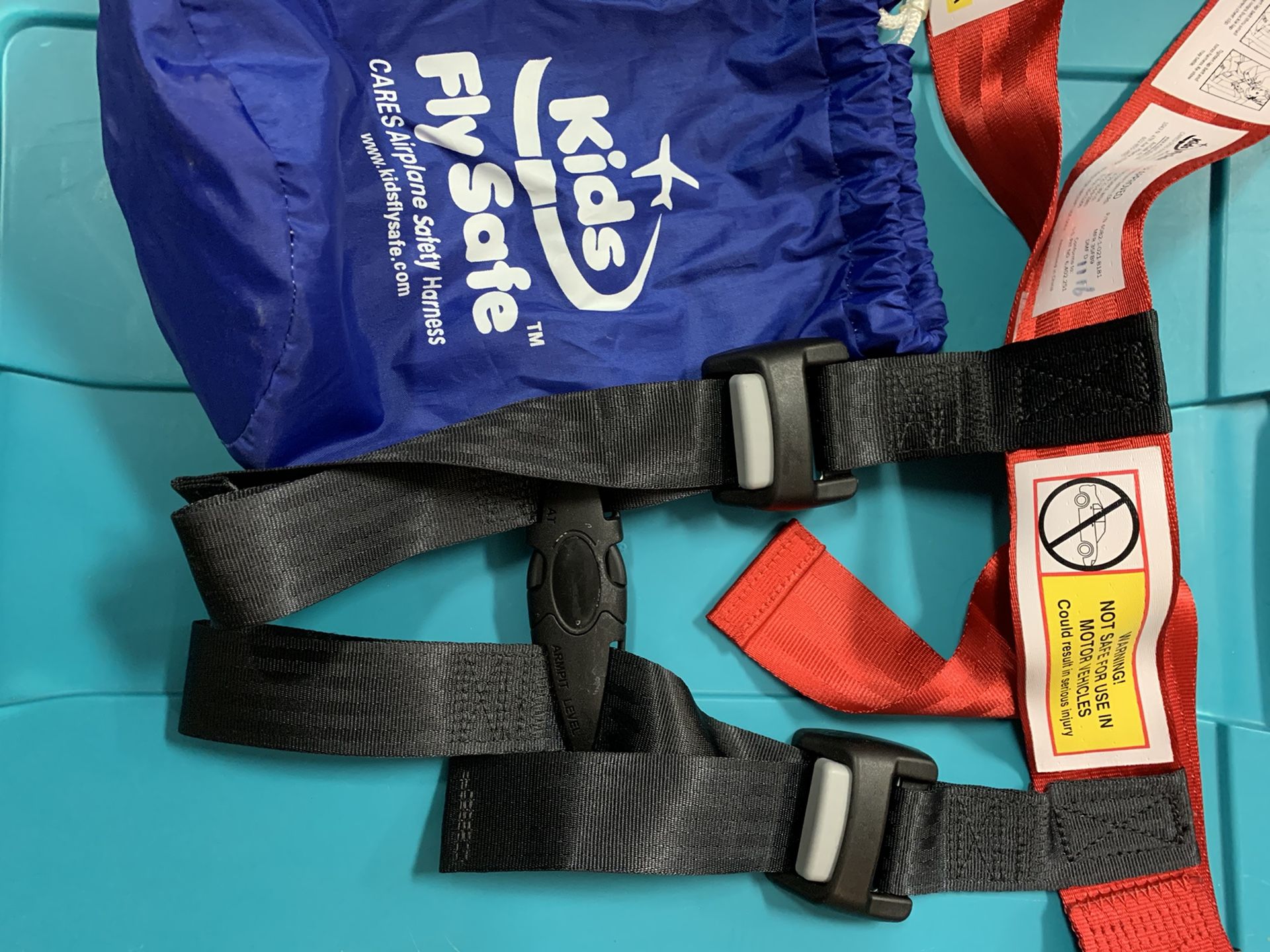 Kids Fly Safe Airplane Safety Harness