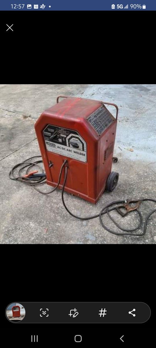 Linoln AC/DC welder