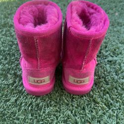 Ugg Little Kids Pink Boots 