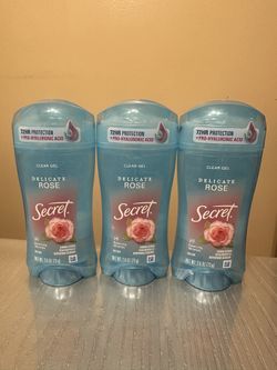 Secret Deodorant.